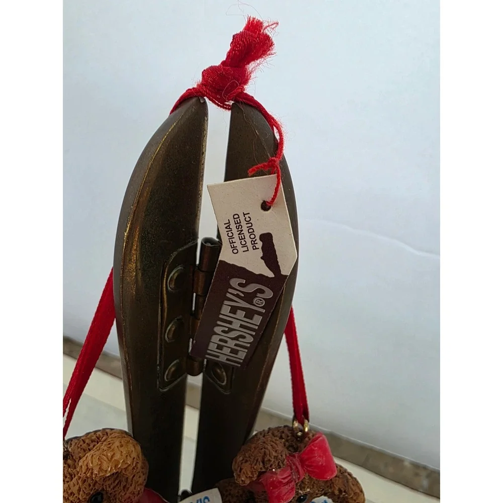 Hersheys Kisses Bears Ornament Kurt Adler Resin Christmas‎ Decor Holiday